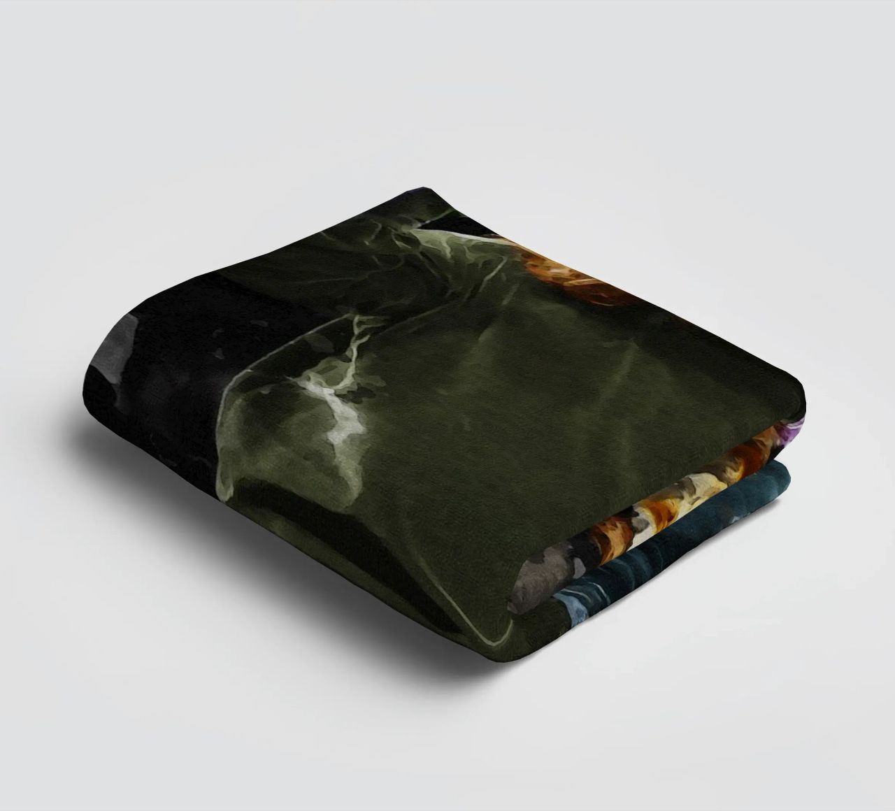 Mancha de Jim Morrison toalla de baño de Gunawan Rb