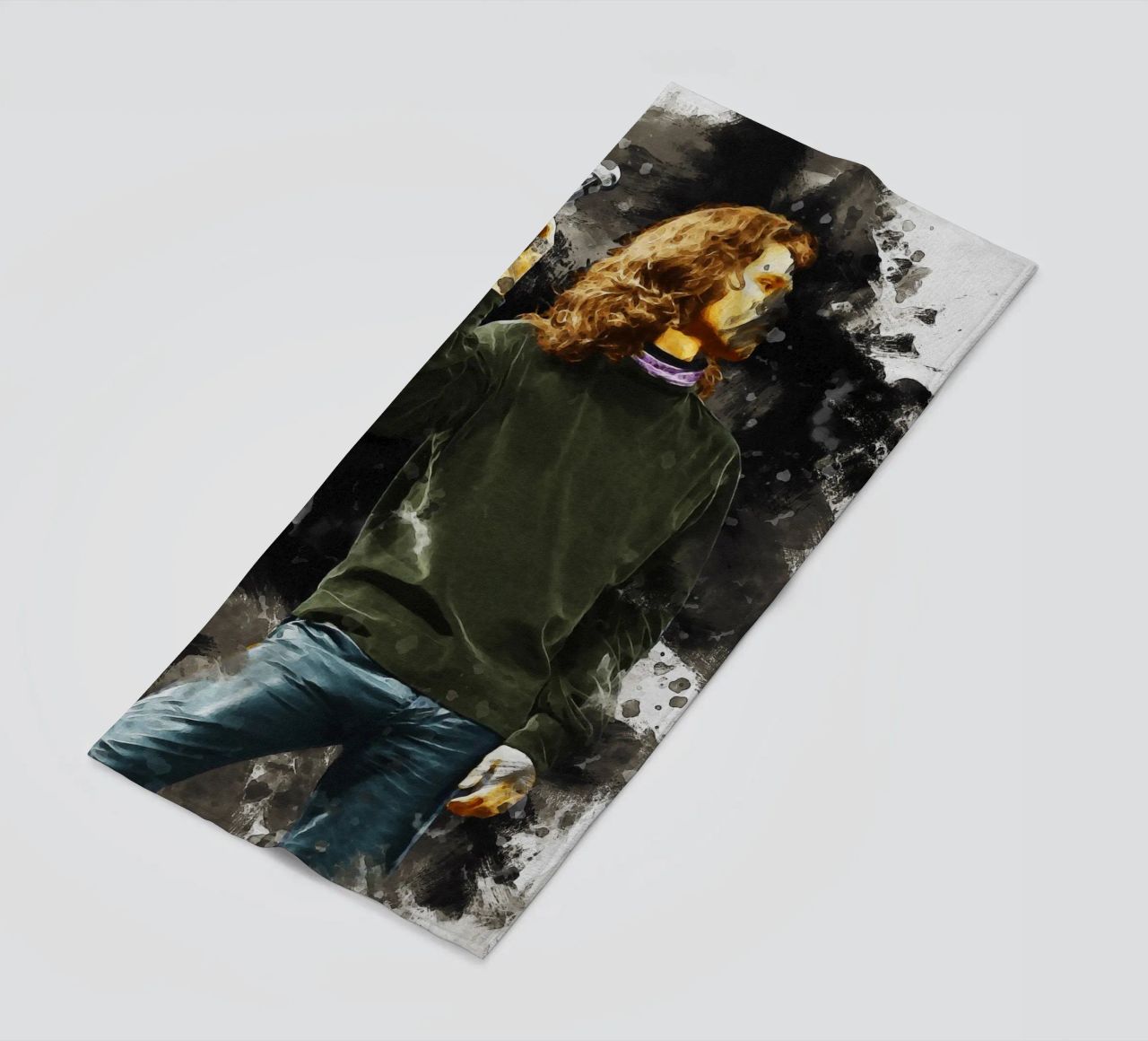 Mancha de Jim Morrison toalla de playa de Gunawan Rb
