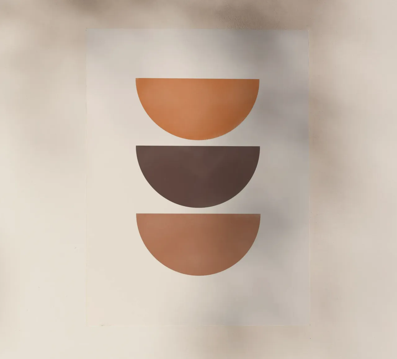 Astratto Boho metà secolo Pattern 18 pellicola backlit da Paigaam Studio