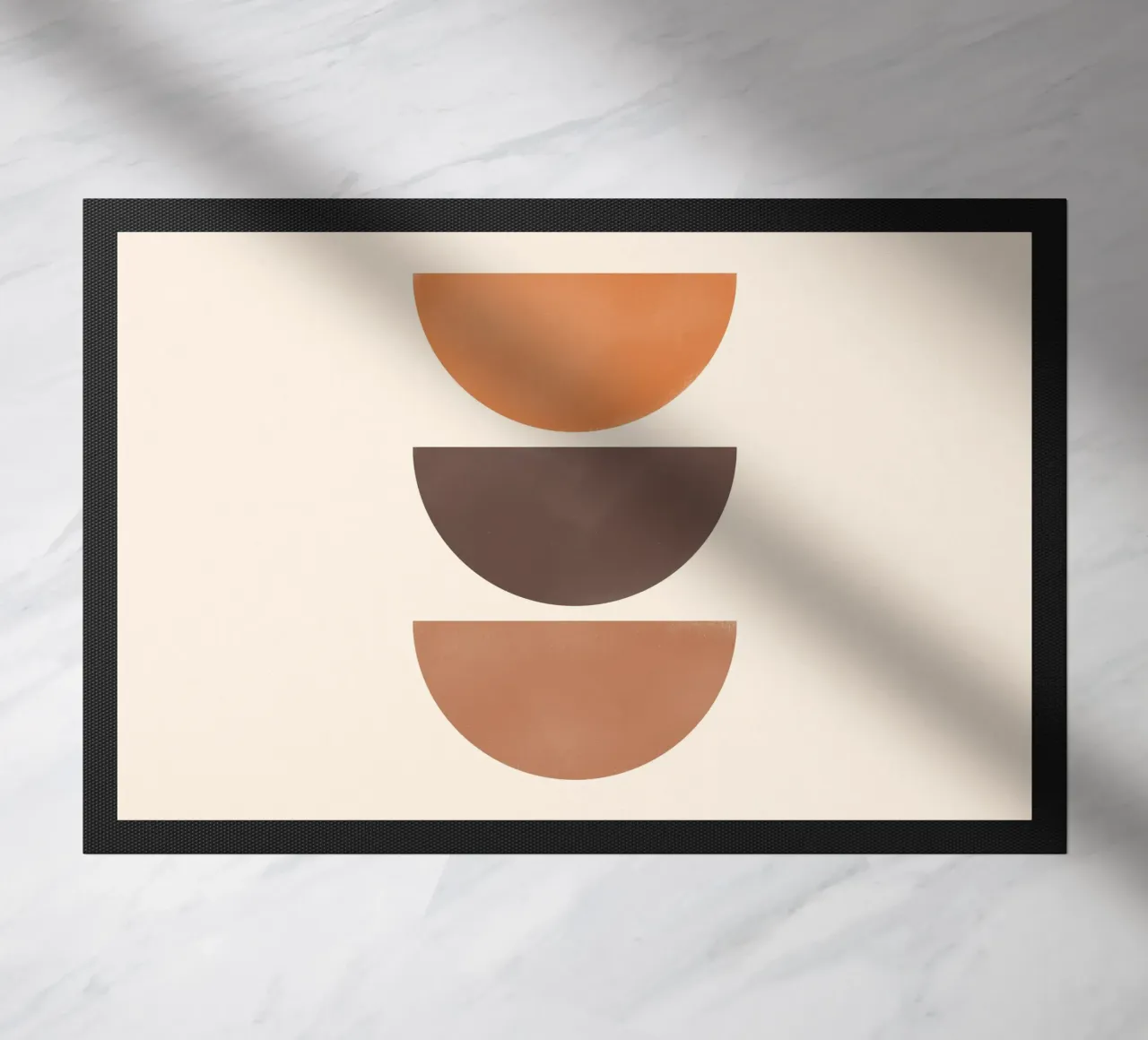 Astratto Boho metà secolo Pattern 18 zerbino da Paigaam Studio