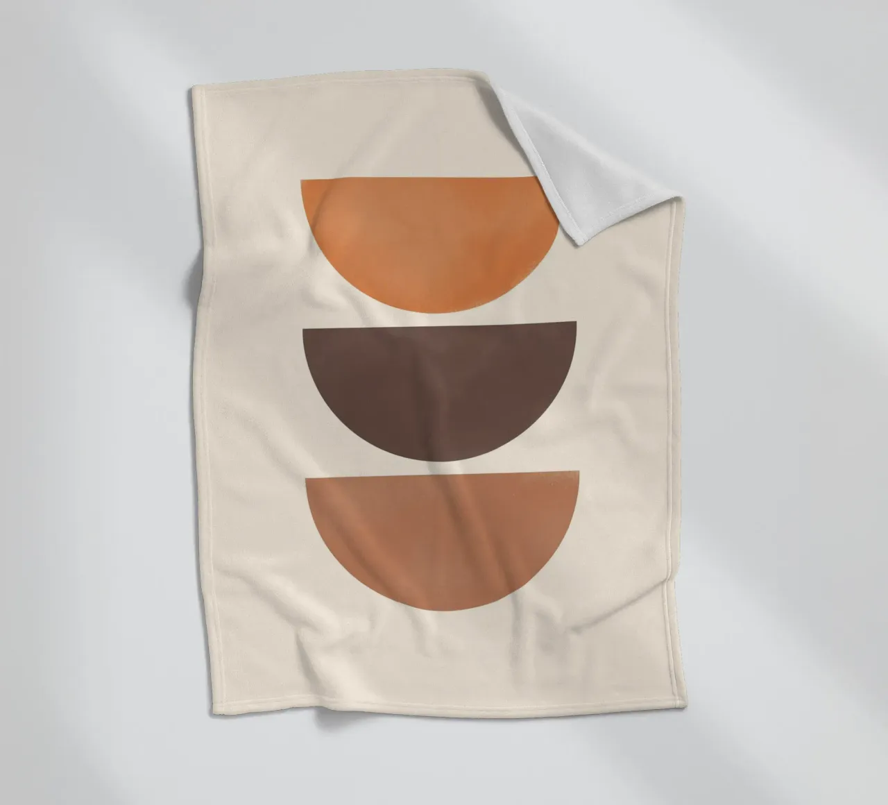 Astratto Boho metà secolo Pattern 18 coperta in pile da Paigaam Studio