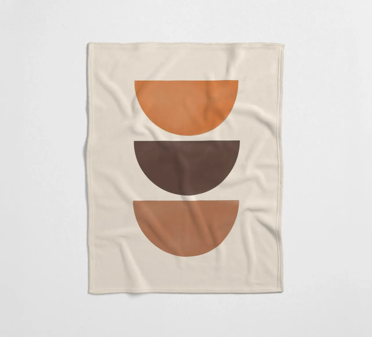 Astratto Boho metà secolo Pattern 18 coperta in pile da Paigaam Studio