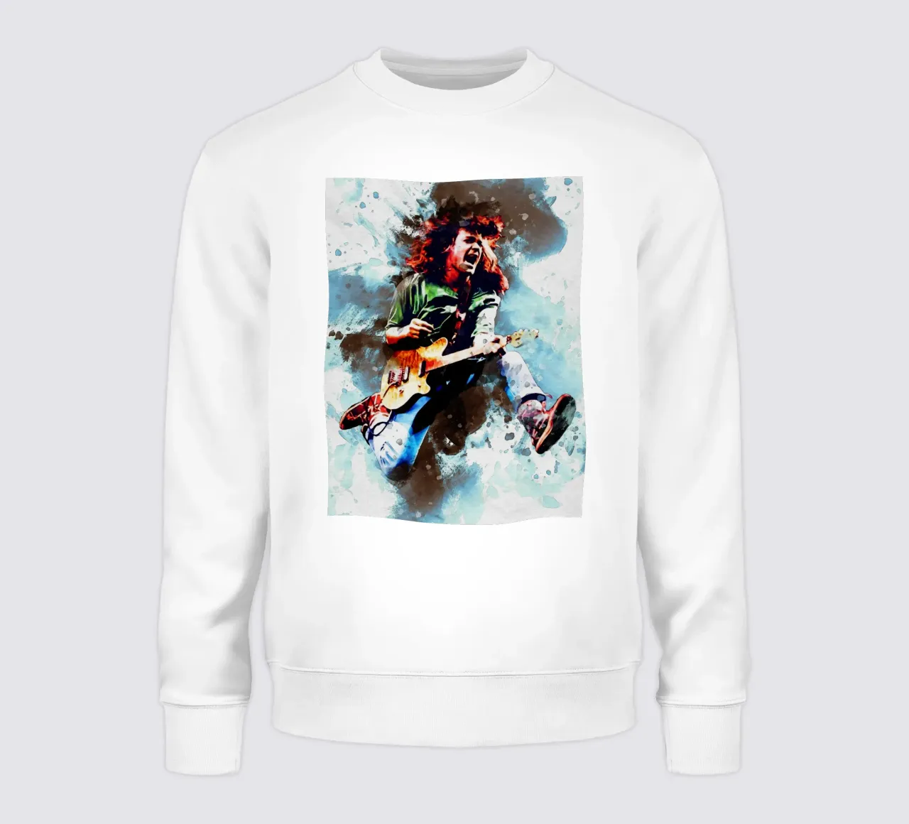 Mancha de Edward Louis Van Halen sudadera de Gunawan Rb