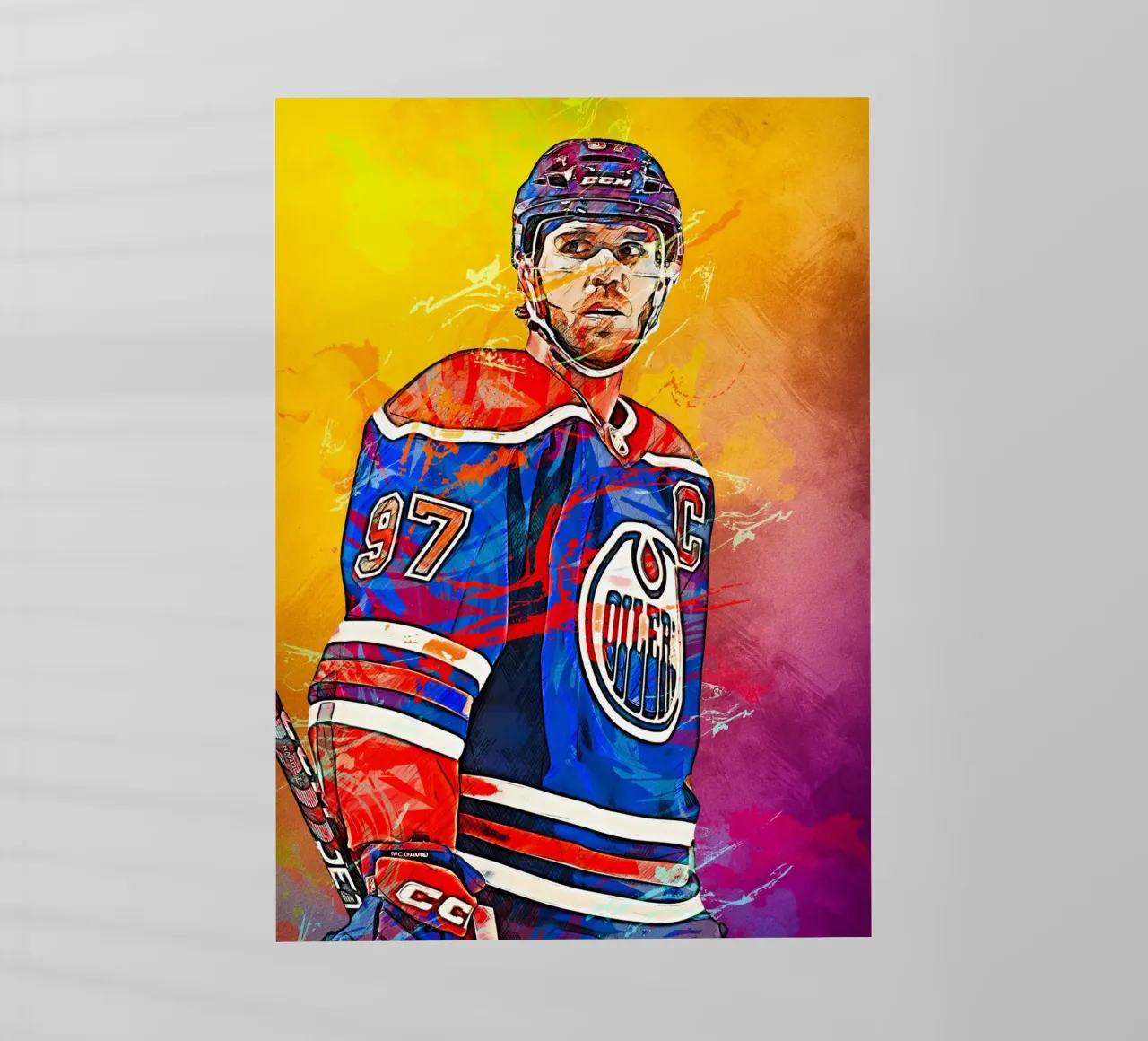 connor mcdavid pellicola backlit da tenten