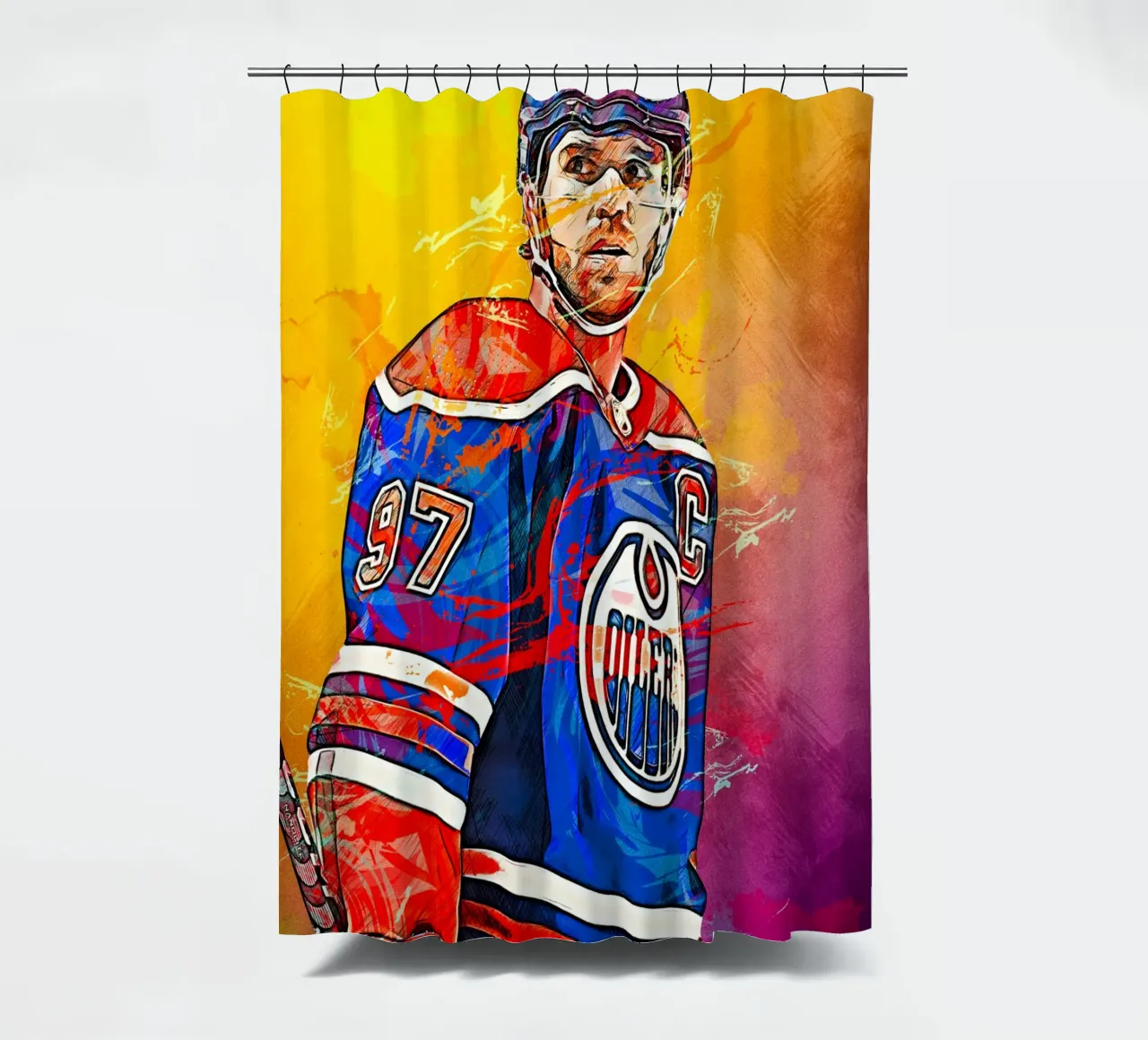 connor mcdavid tenda da doccia da tenten