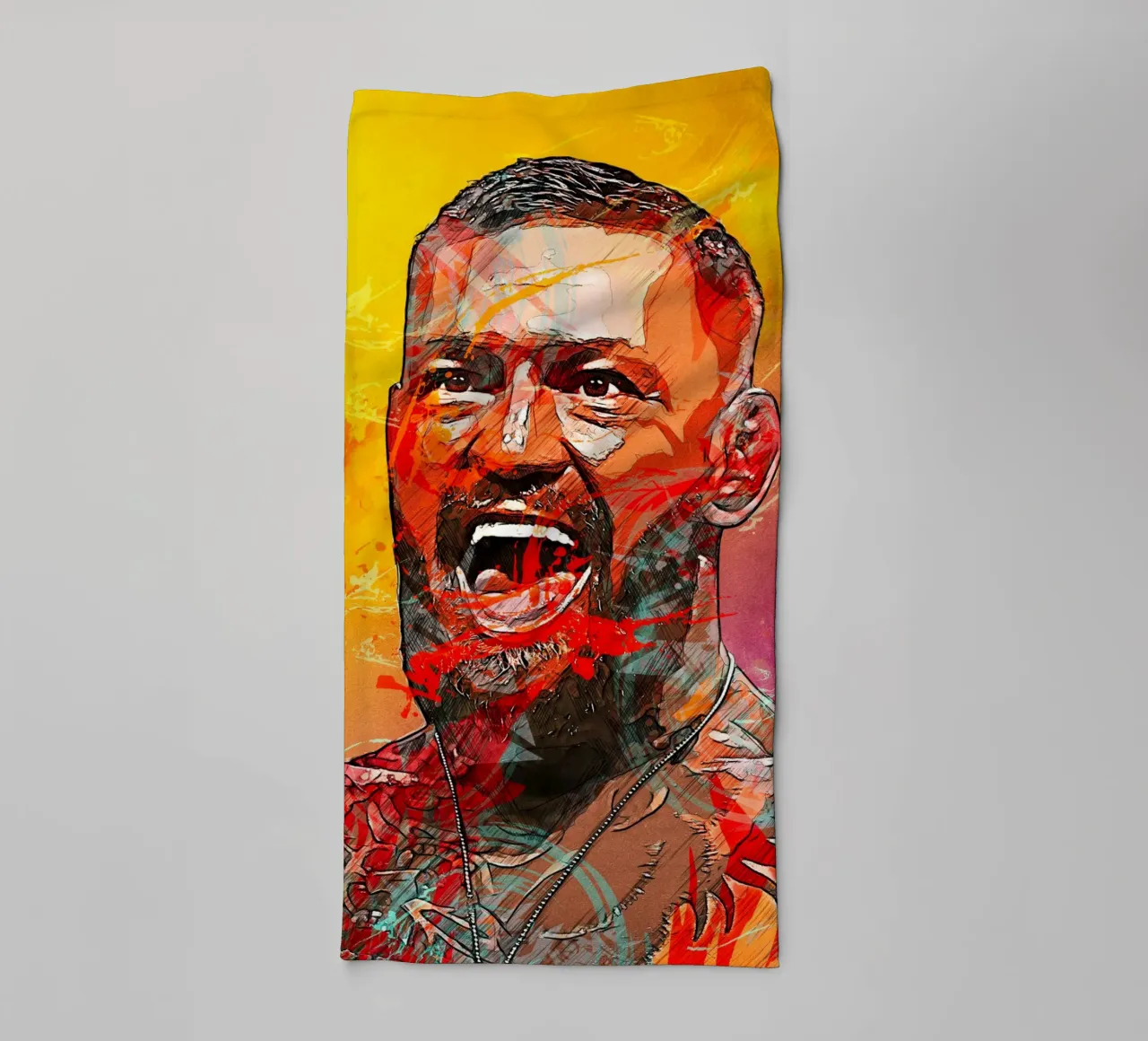 conor mcgregor asciugamano da bagno da tenten