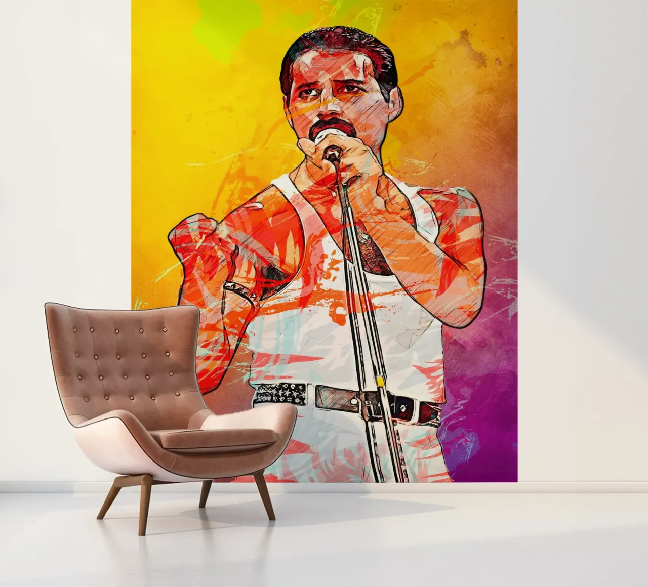Freddie Mercury Fototapete von tenten