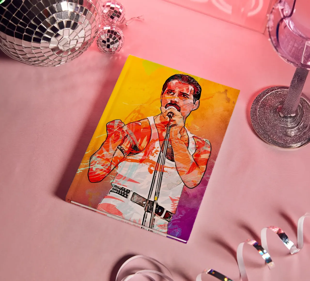 Freddie Mercury notebook by tenten