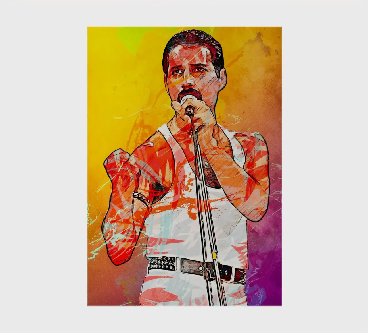 Freddie Mercury notebook by tenten