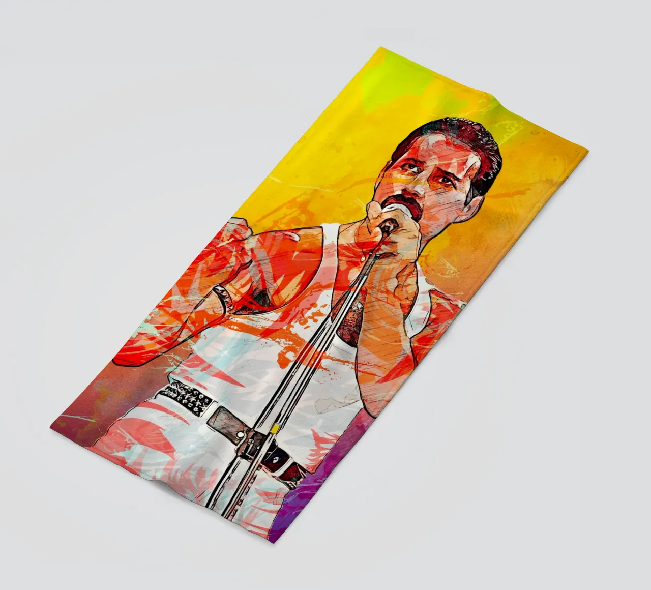 Freddie Mercury telo mare da tenten