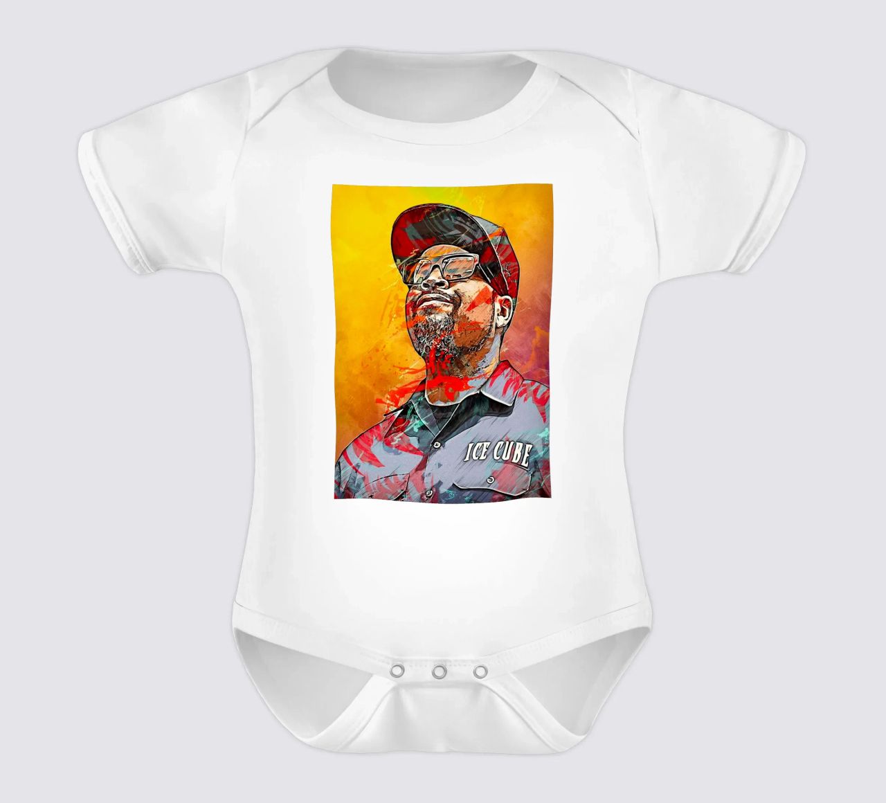 Ice Cube Kurzarm Babybody von tenten
