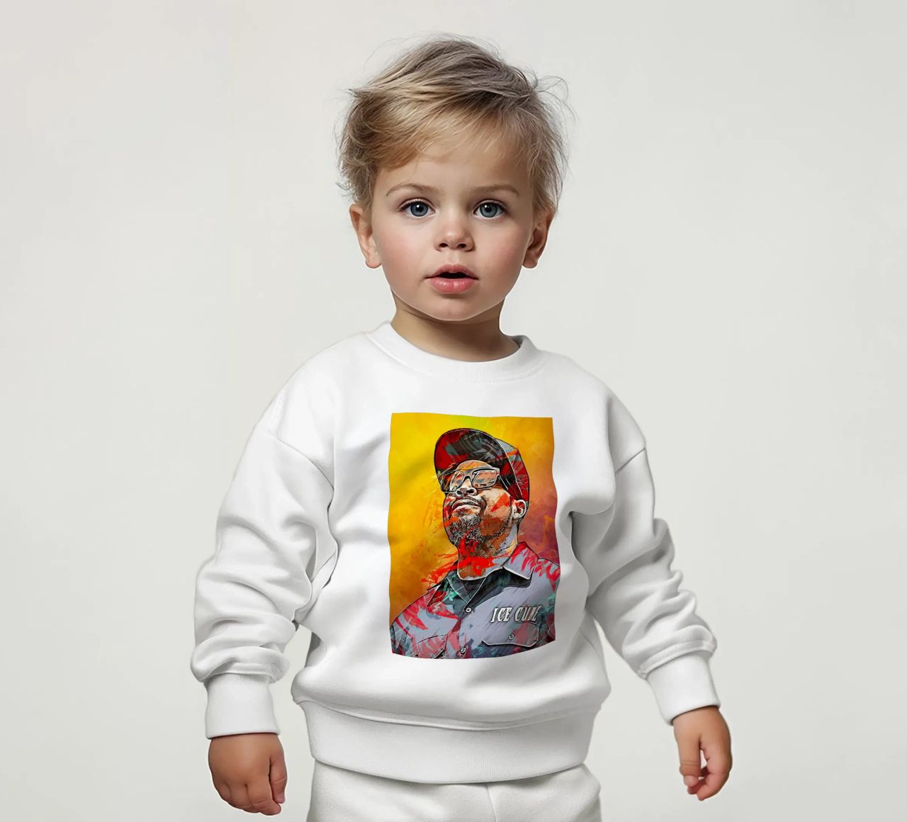 Ice Cube felpa neonato da tenten