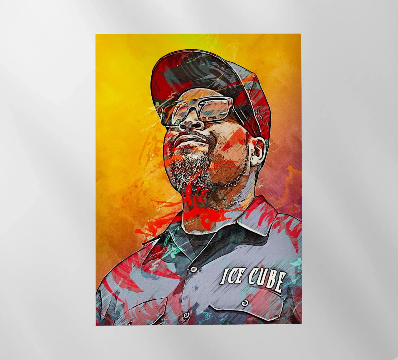 Ice Cube pellicola backlit da tenten