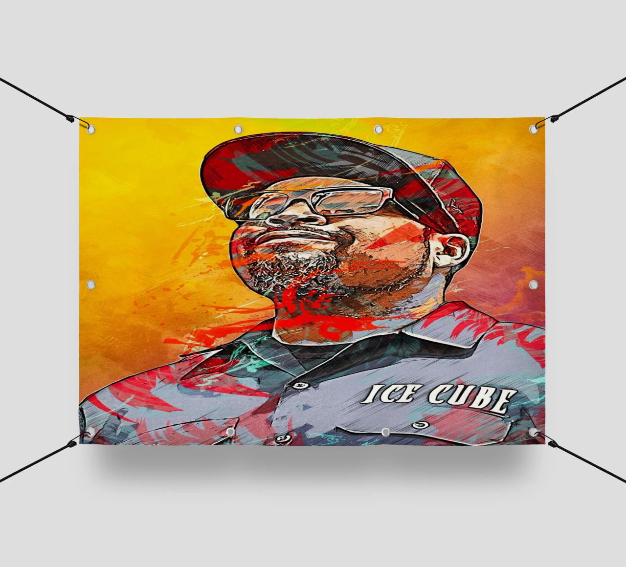 Ice Cube telo in pvc da tenten