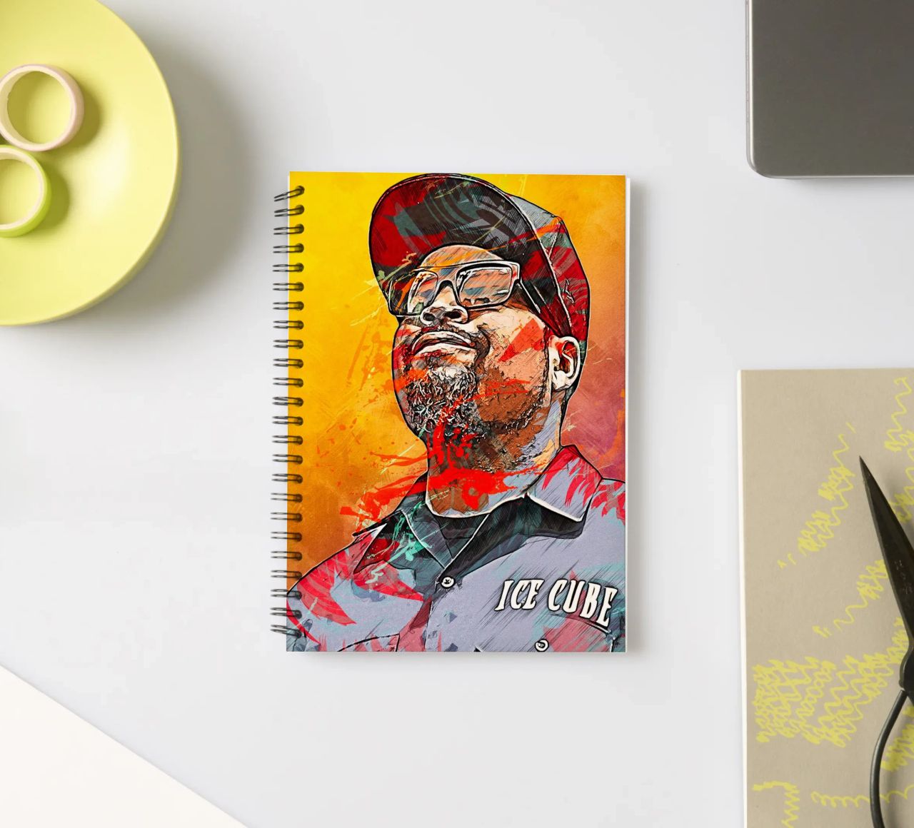 Ice Cube spiral notebook by tenten