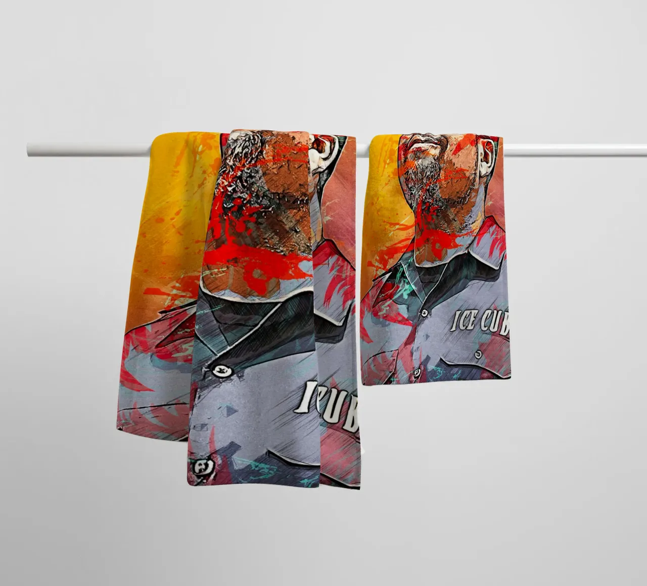 Ice Cube serviette de bain de tenten
