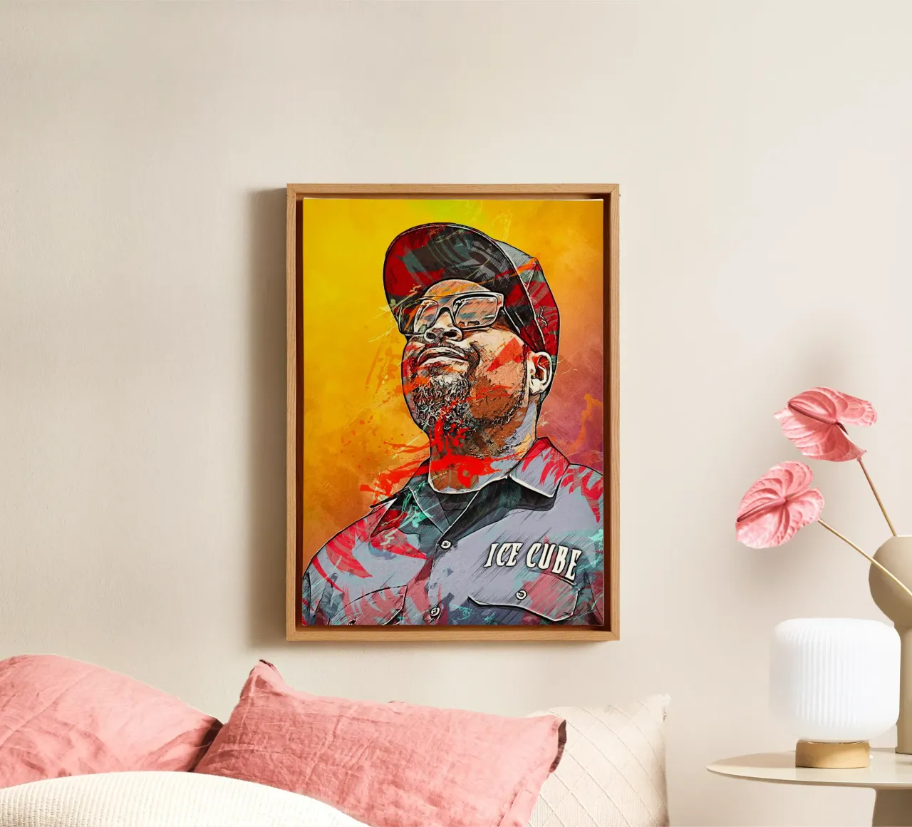 Ice Cube Leinwand von tenten