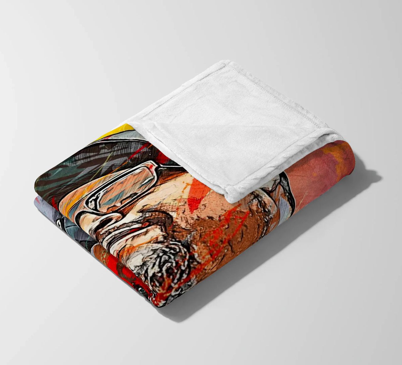 Ice Cube coperta in pile da tenten