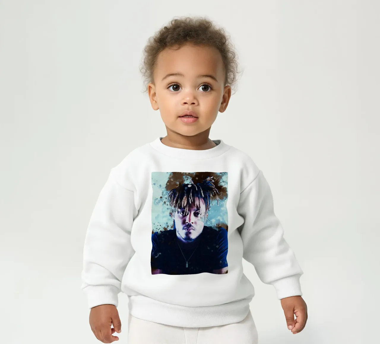 Smudge of Portrait Juice WRLD sudadera de bebé de Gunawan Rb