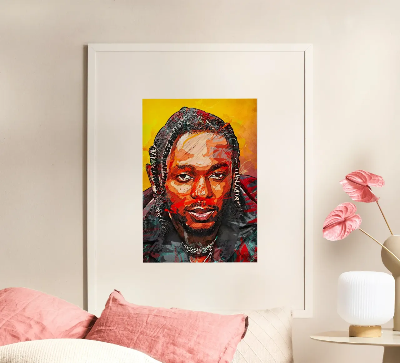 Kendrick Lamar carta hahnemühle da tenten