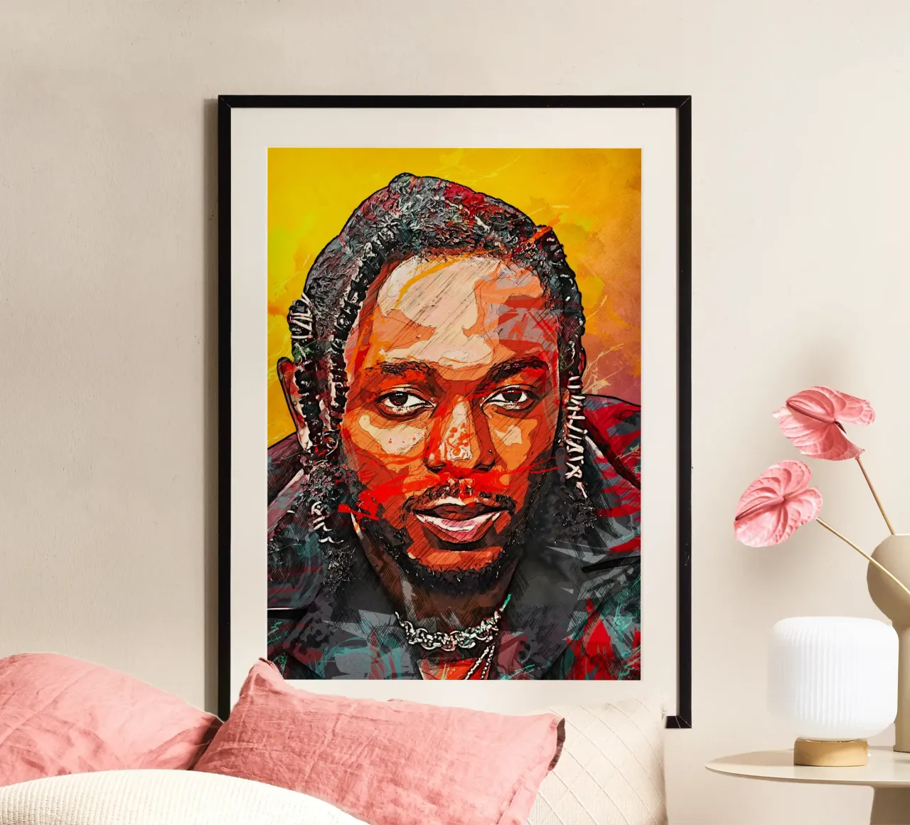Kendrick Lamar carta hahnemühle da tenten