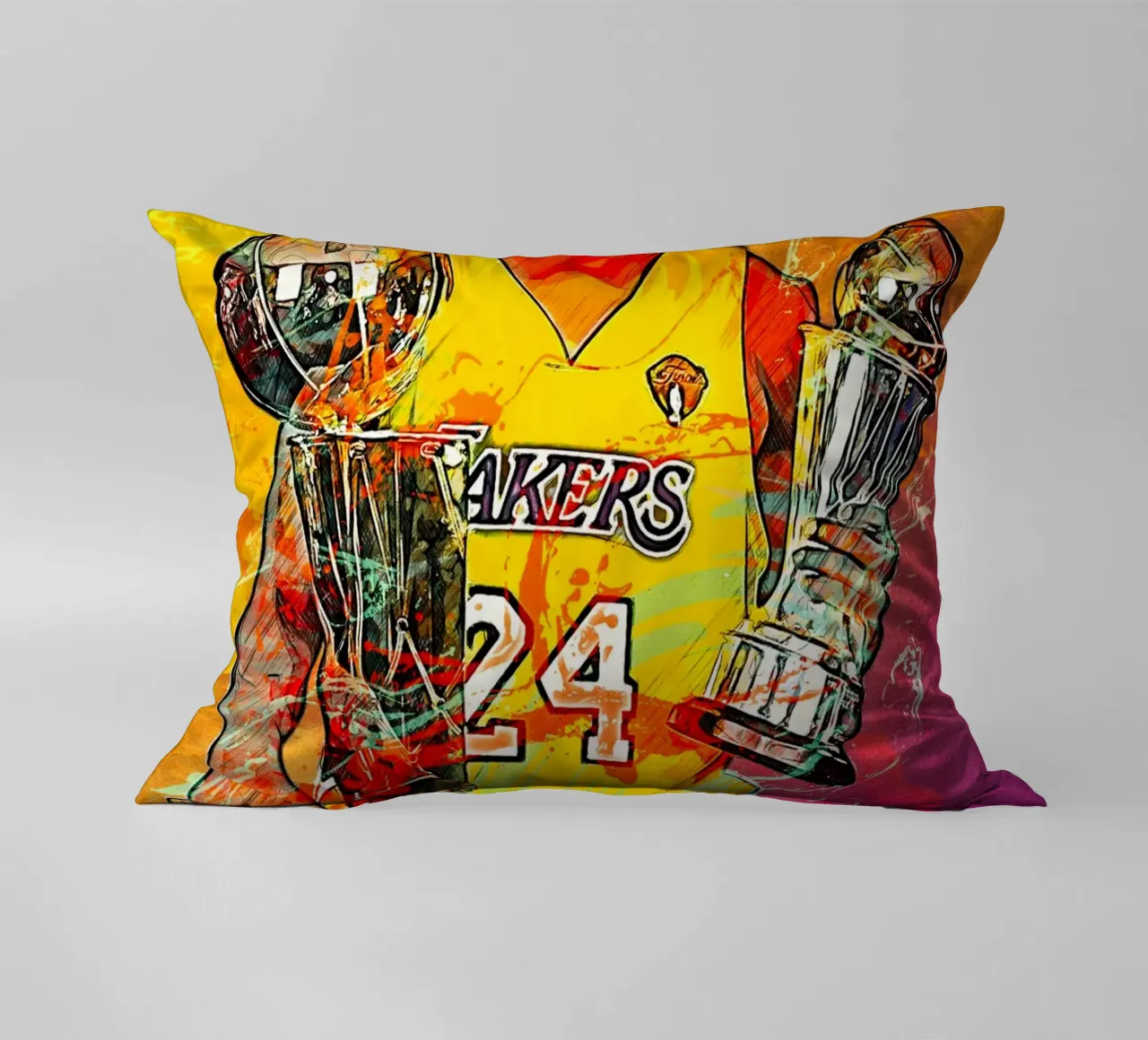 Kobe Bryant LA Lakers cuscino da tenten