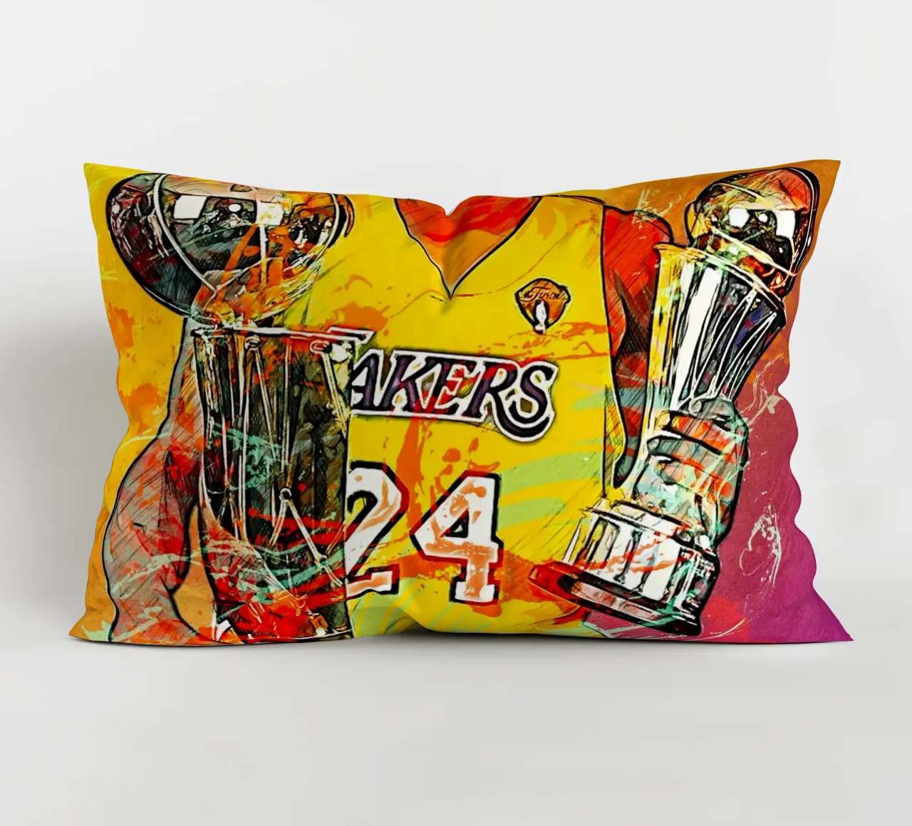 Kobe Bryant LA Lakers cuscino da tenten