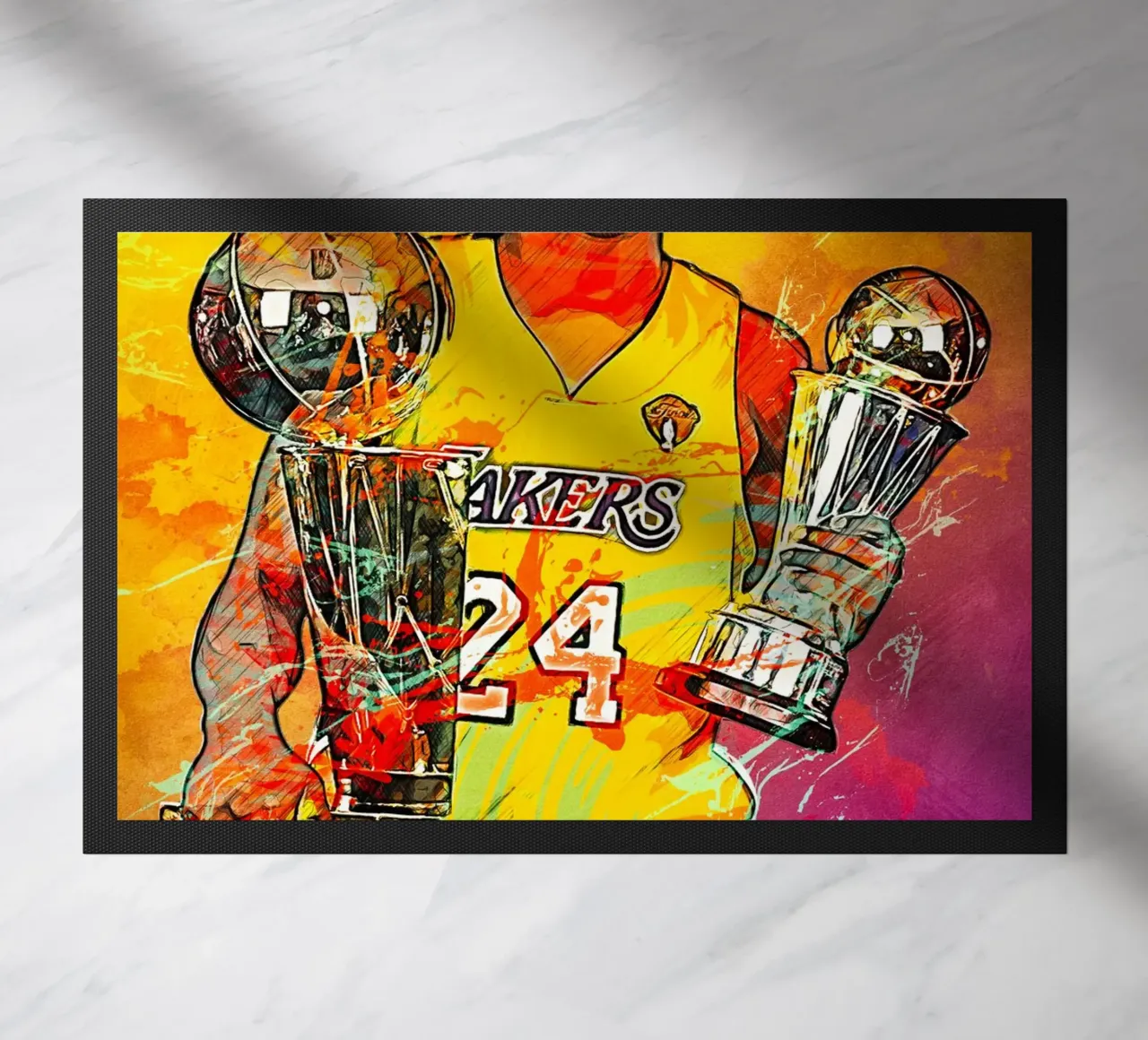 Kobe Bryant LA Lakers zerbino da tenten