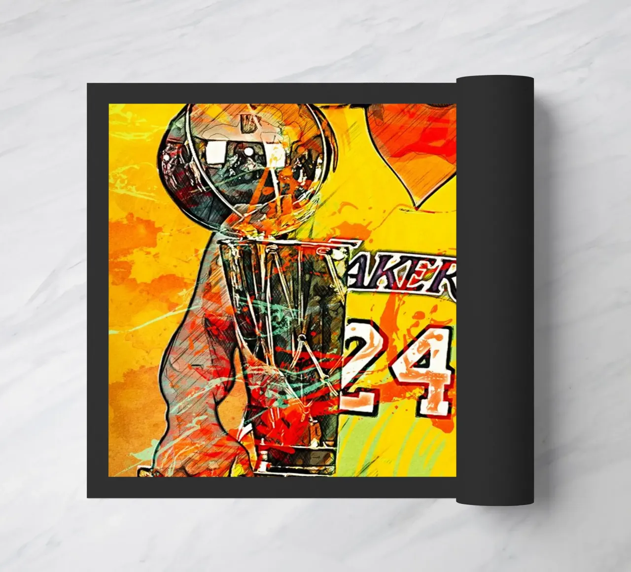 Kobe Bryant LA Lakers zerbino da tenten