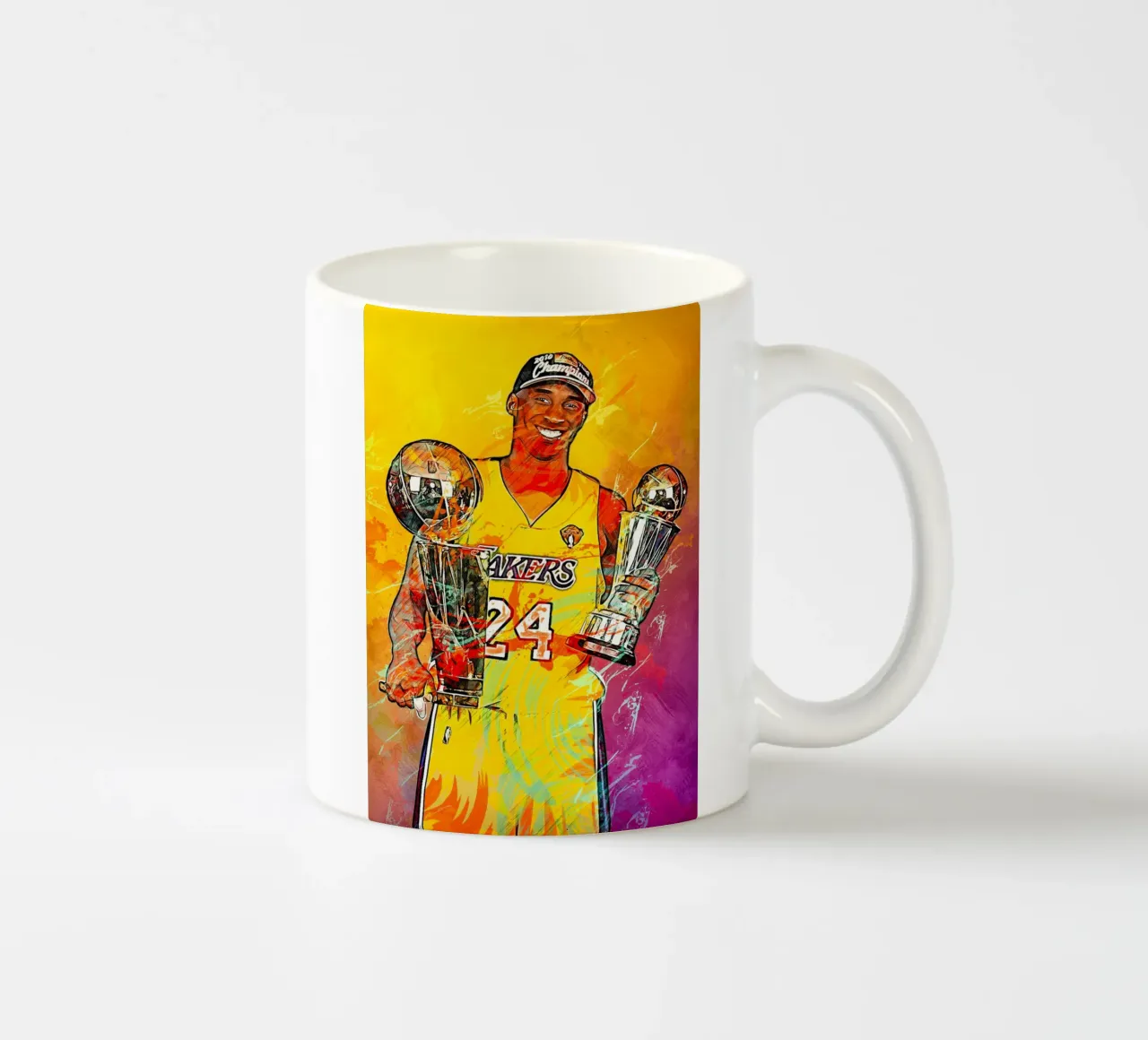 Kobe Bryant LA Lakers tazza in ceramica da tenten