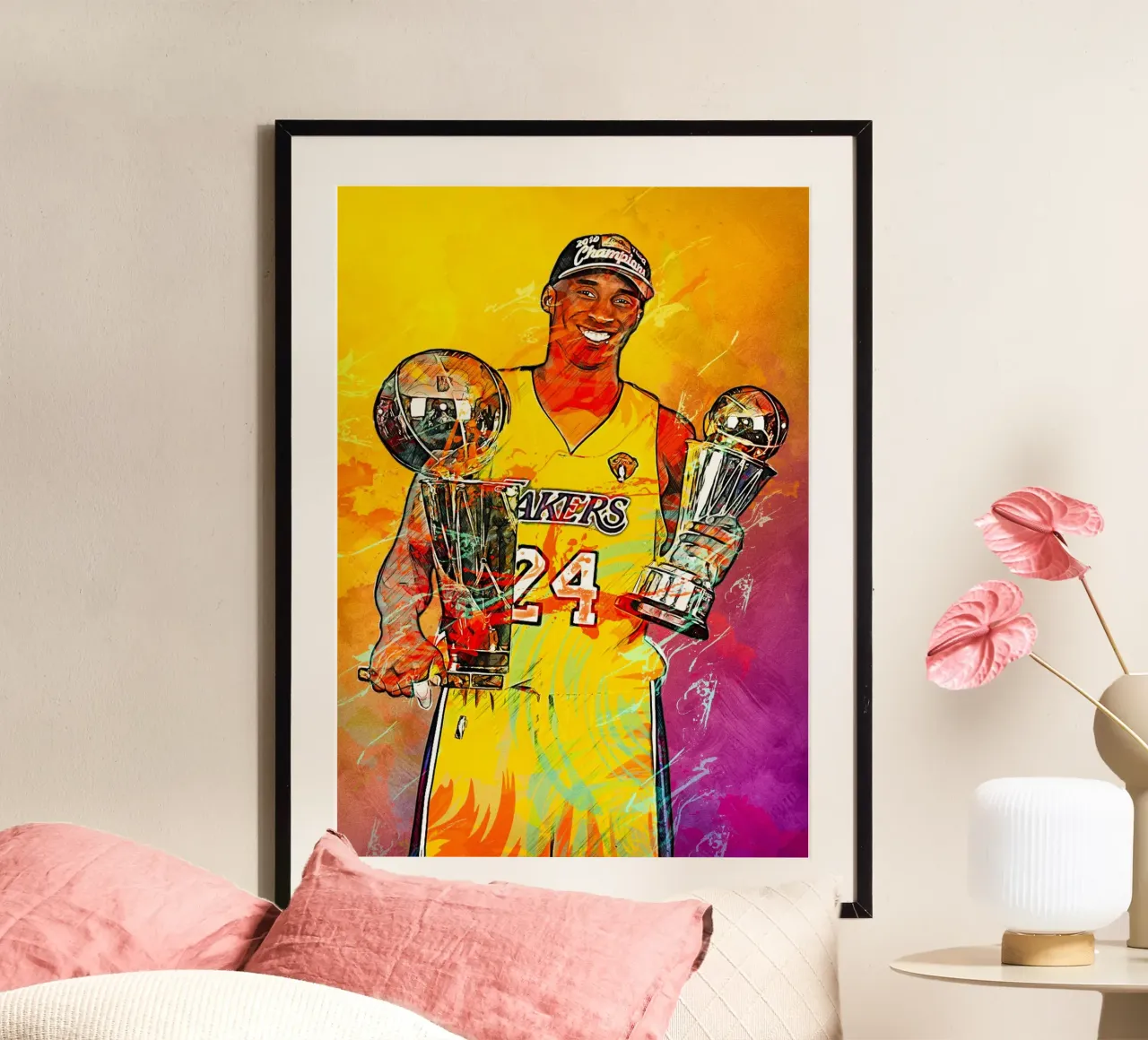 Kobe Bryant LA Lakers poster de tenten