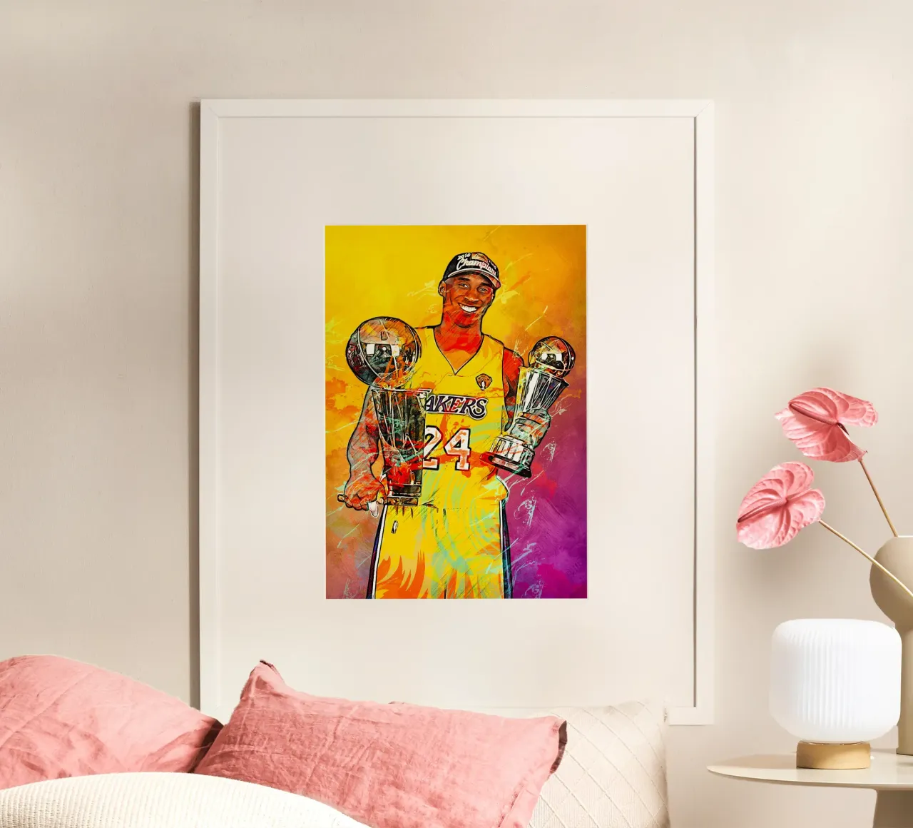 Kobe Bryant LA Lakers poster de tenten