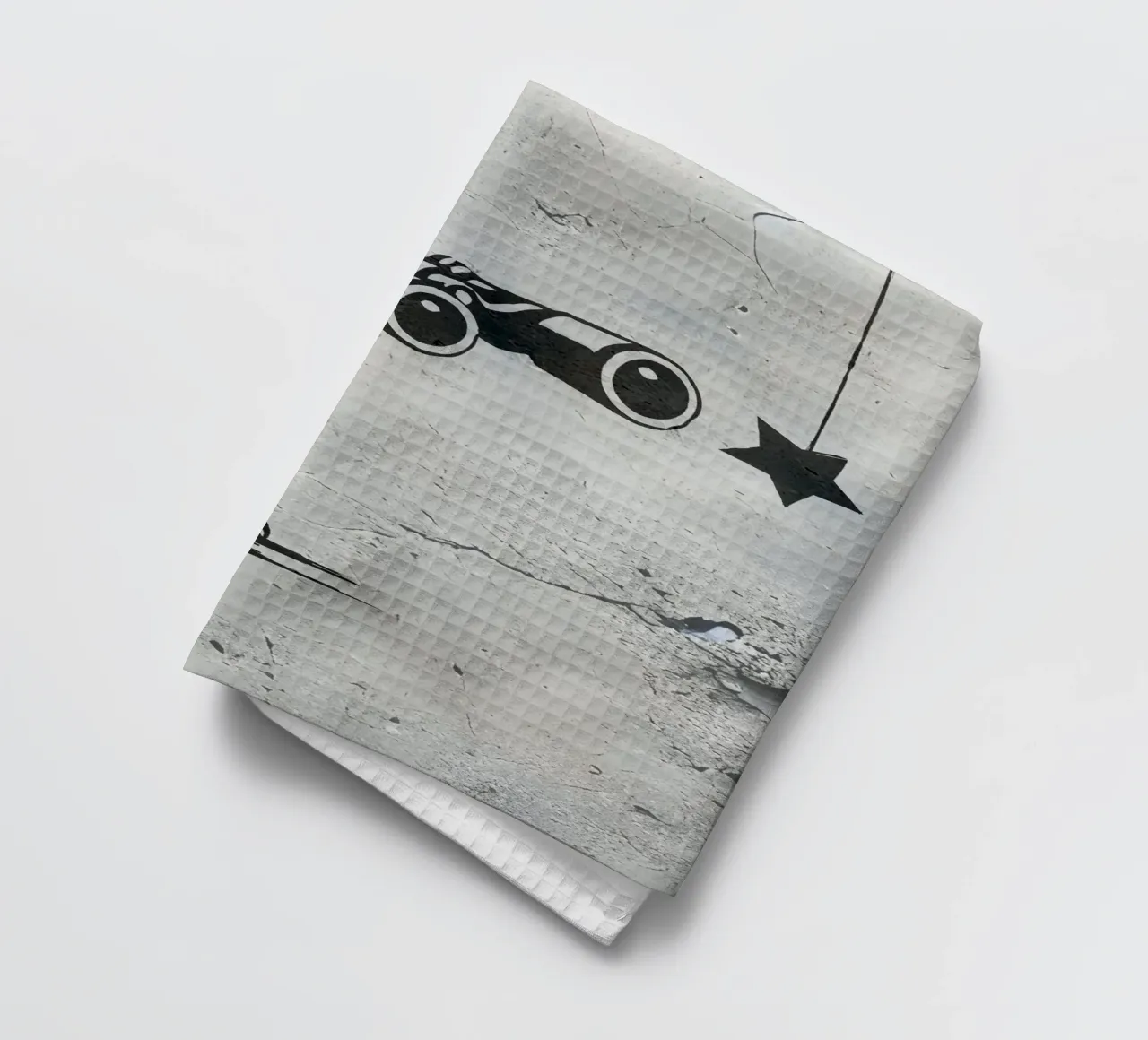Squirrel with binoculars - In search of the stars tea towel by namosh