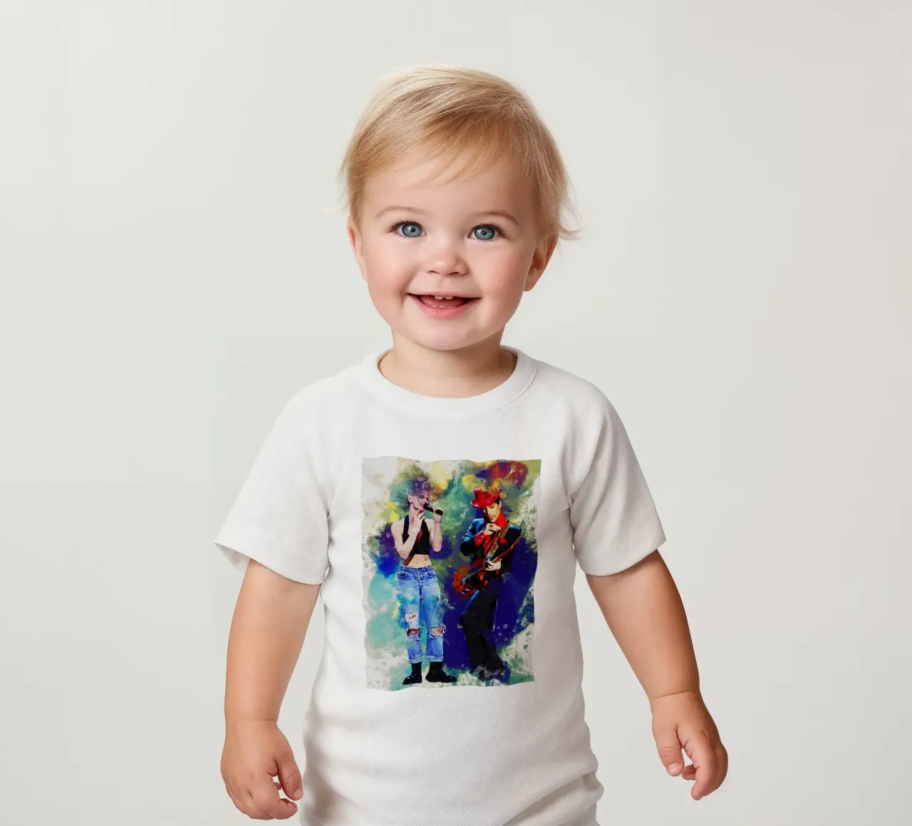 Smudge Sinéad O'Connor & Prince maglietta neonato da Gunawan Rb