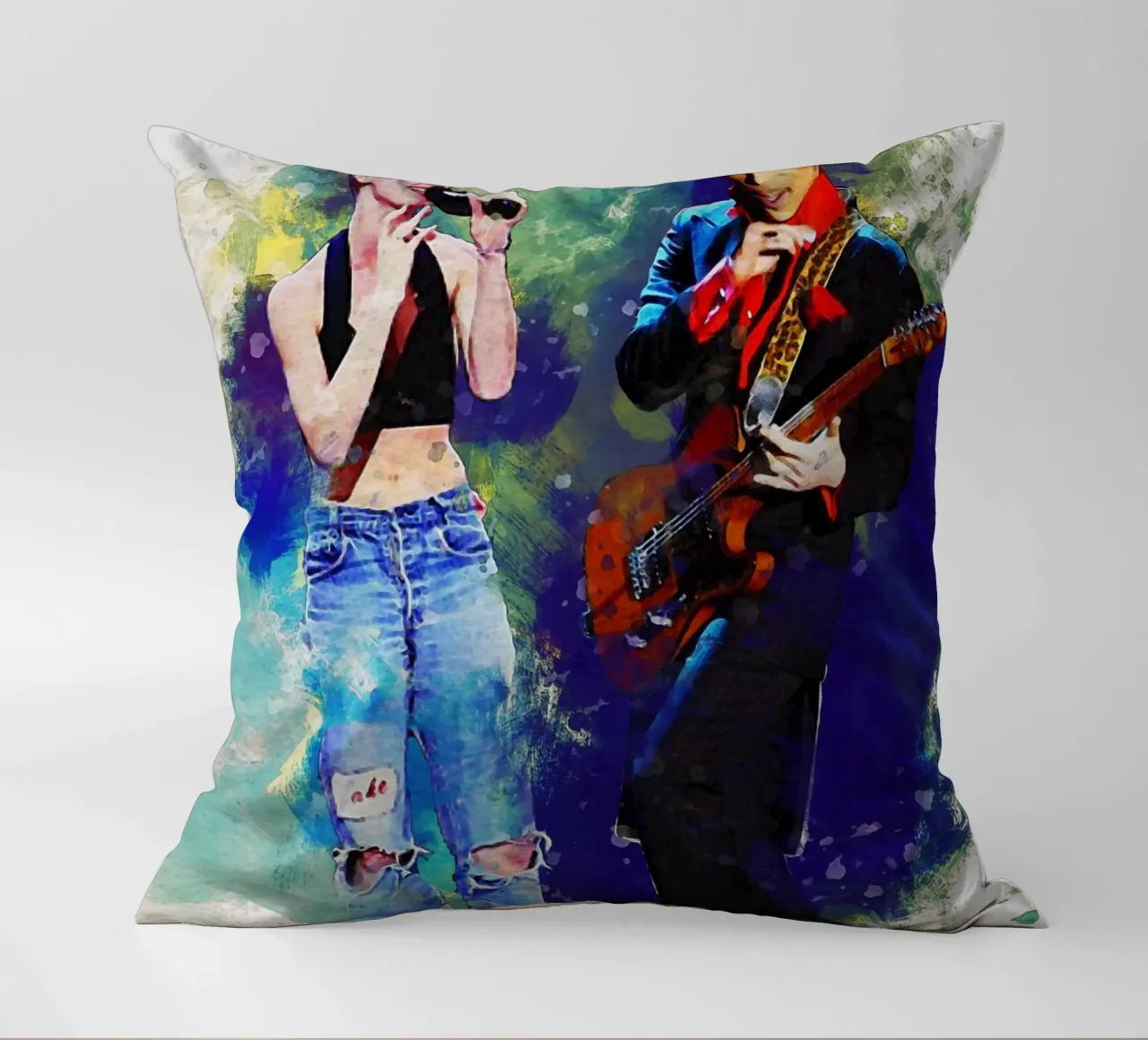 Smudge Sinéad O'Connor & Prince cuscino da Gunawan Rb