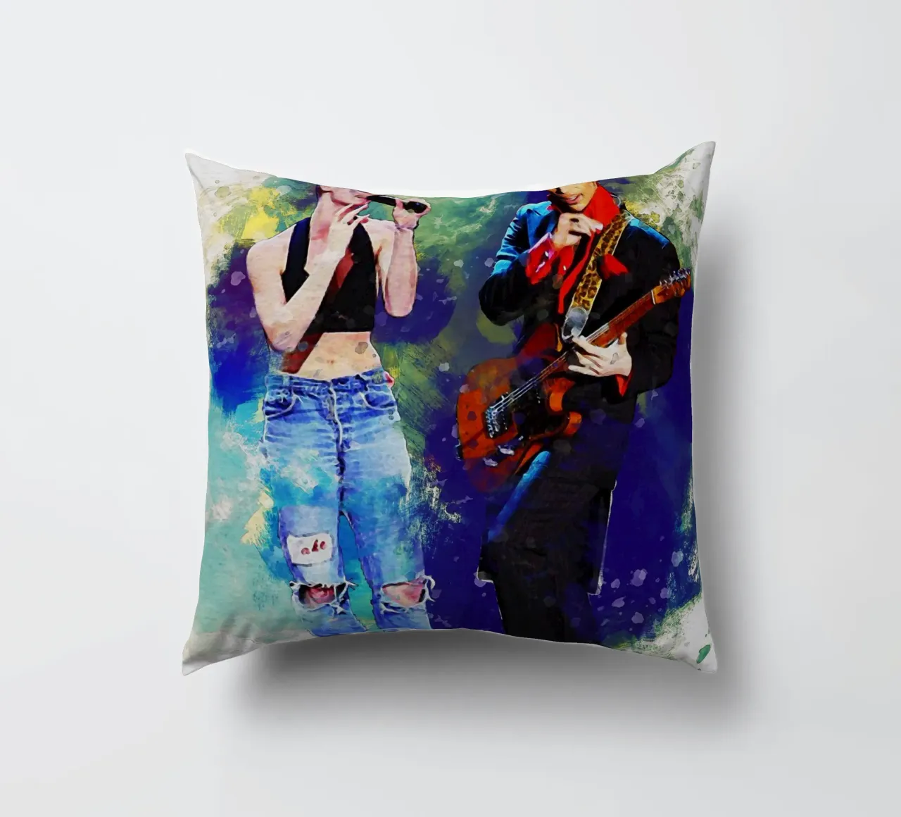 Smudge Sinéad O'Connor & Prince cuscino da Gunawan Rb