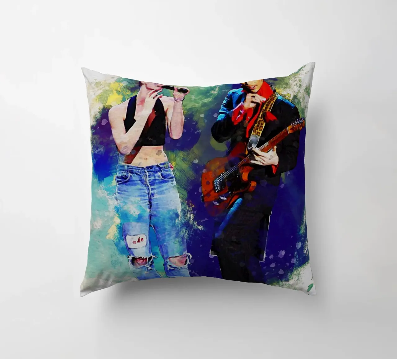 Smudge Sinéad O'Connor & Prince cuscino da Gunawan Rb