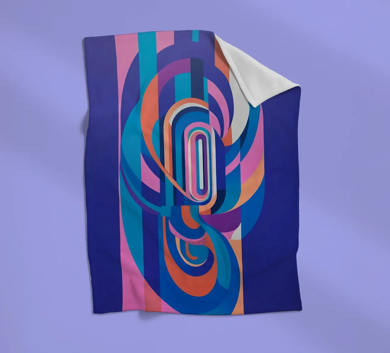 Flex - Serial 93 Fleecedecke von Atelier-88