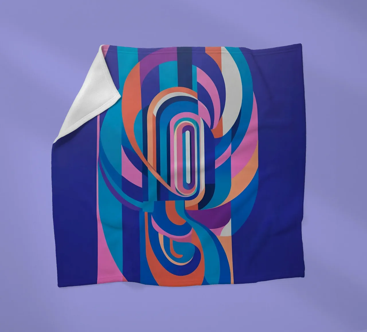 Flex - Serial 93 Fleecedecke von Atelier-88