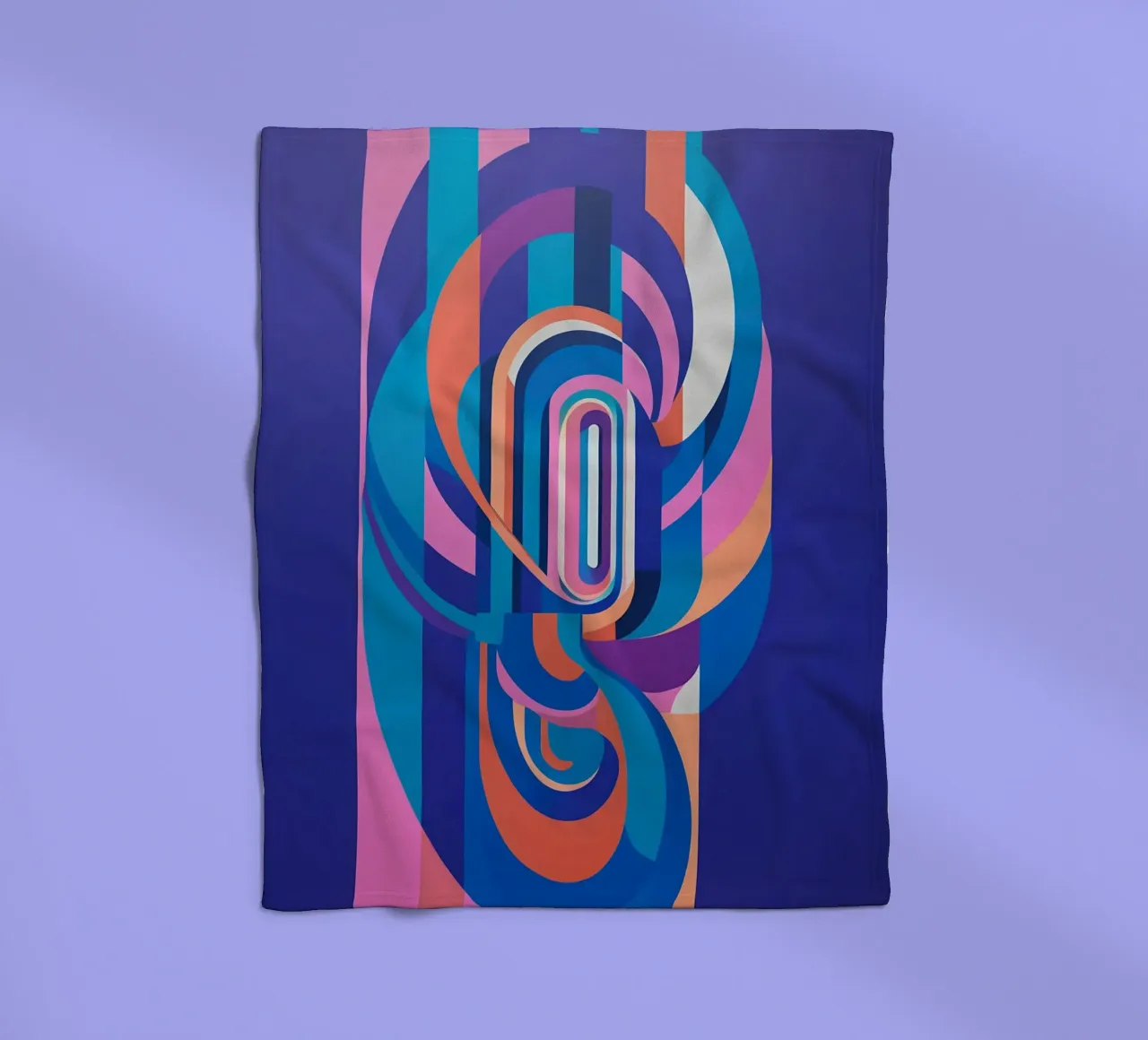 Flex - Serial 93 Fleecedecke von Atelier-88