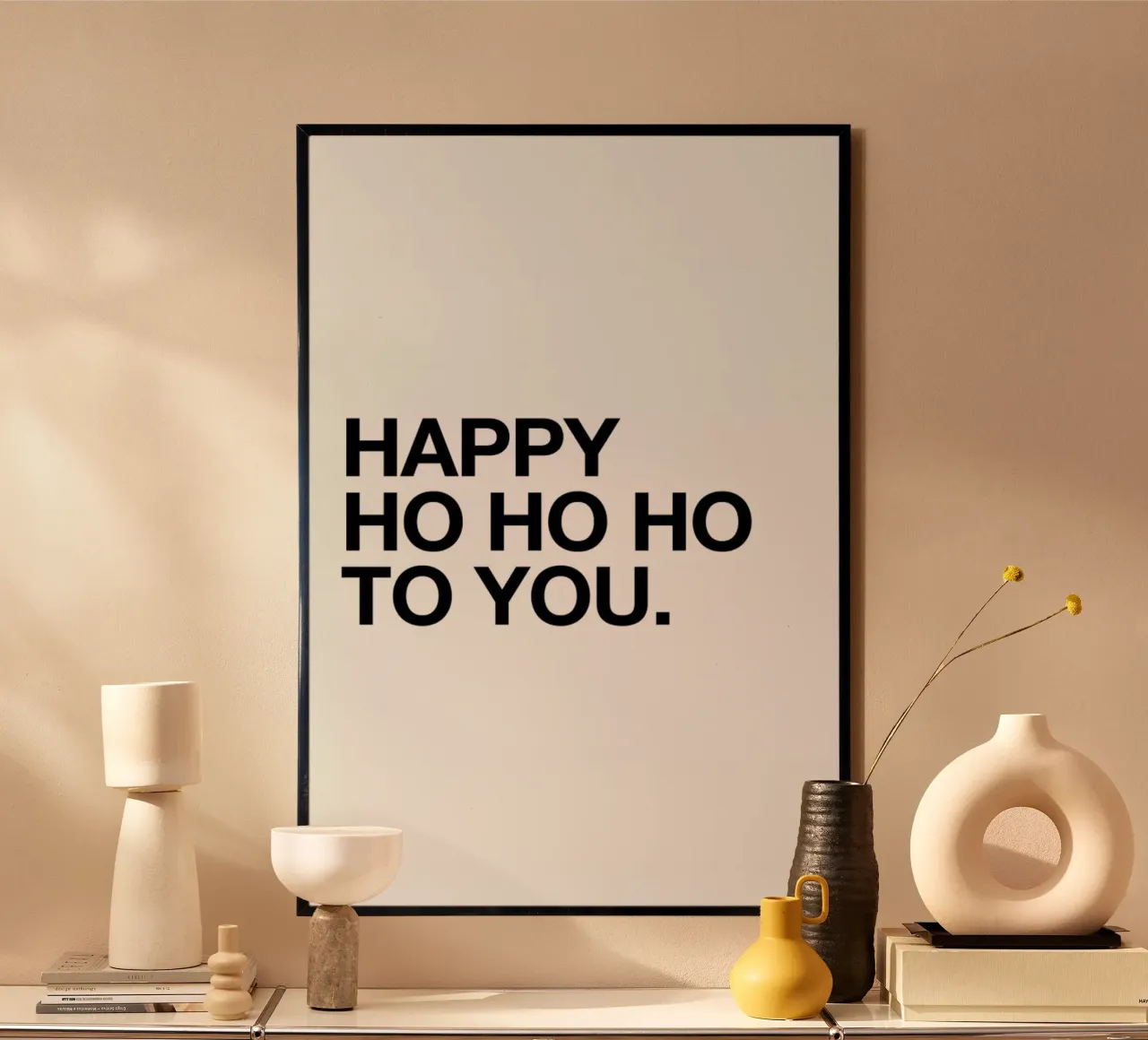 Ho Ho Ho hahnemühle by Mottos by Sinan Saydik