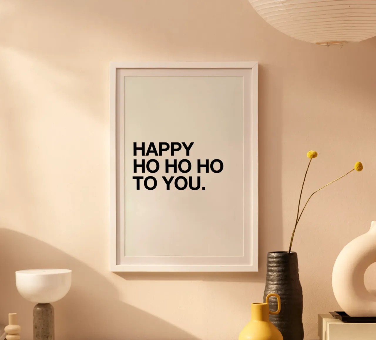Ho Ho Ho hahnemühle by Mottos by Sinan Saydik
