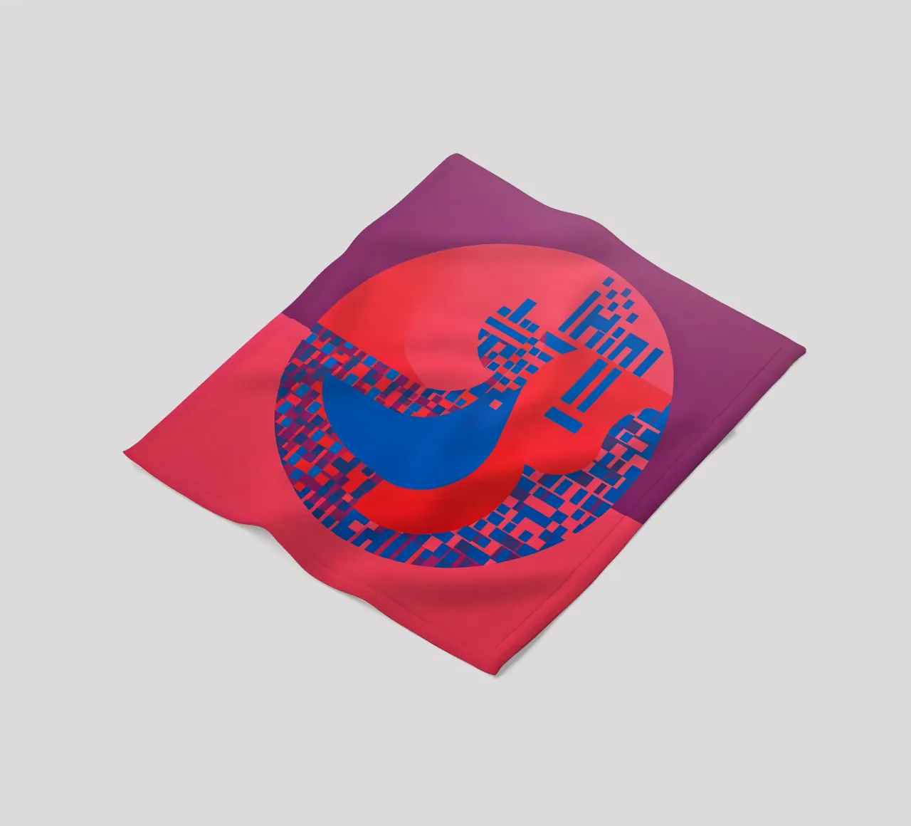 Flex - Serial 98 Fleecedecke von Atelier-88