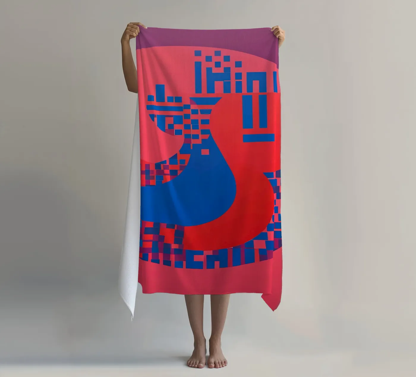Flex - Serie 98 strandhanddoek van Atelier-88