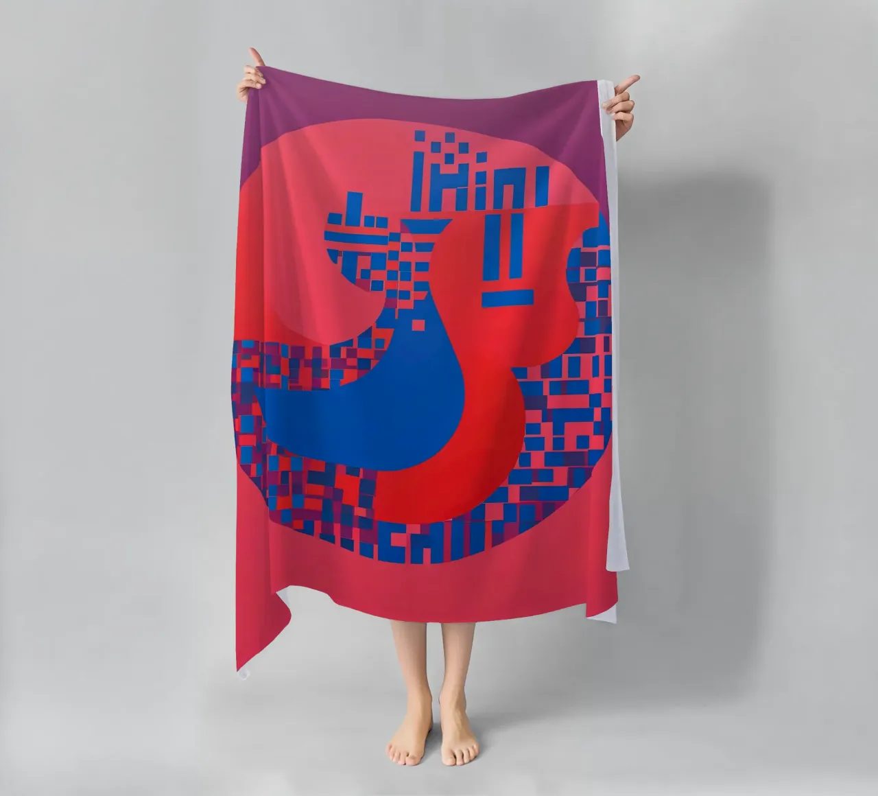 Flex - Serial 98 beach towel by Atelier-88