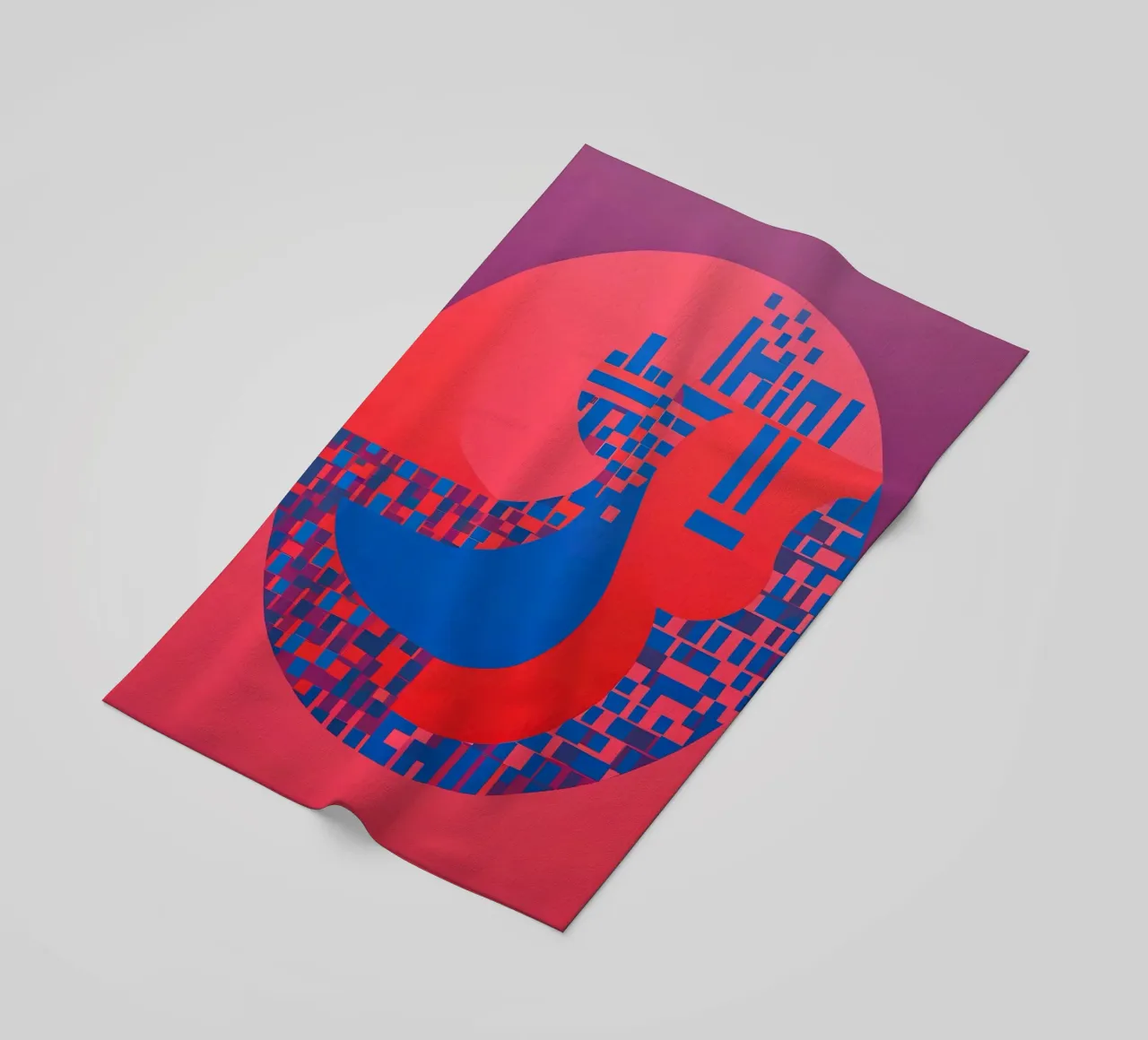 Flex - Serial 98 beach towel by Atelier-88