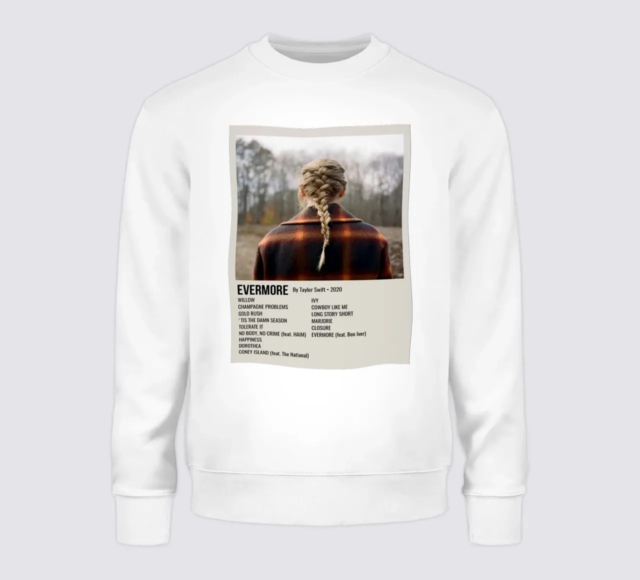 EVERMORE By Taylor Swift • 2020 sweat de SoundStudio