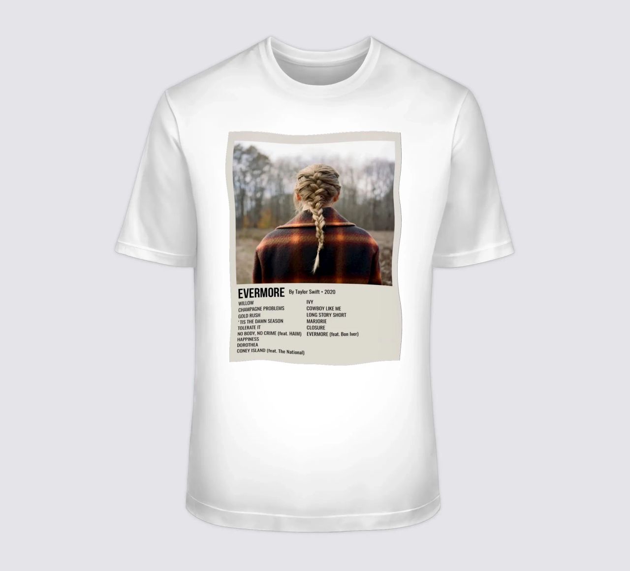 EVERMORE By Taylor Swift • 2020 t-shirt da SoundStudio
