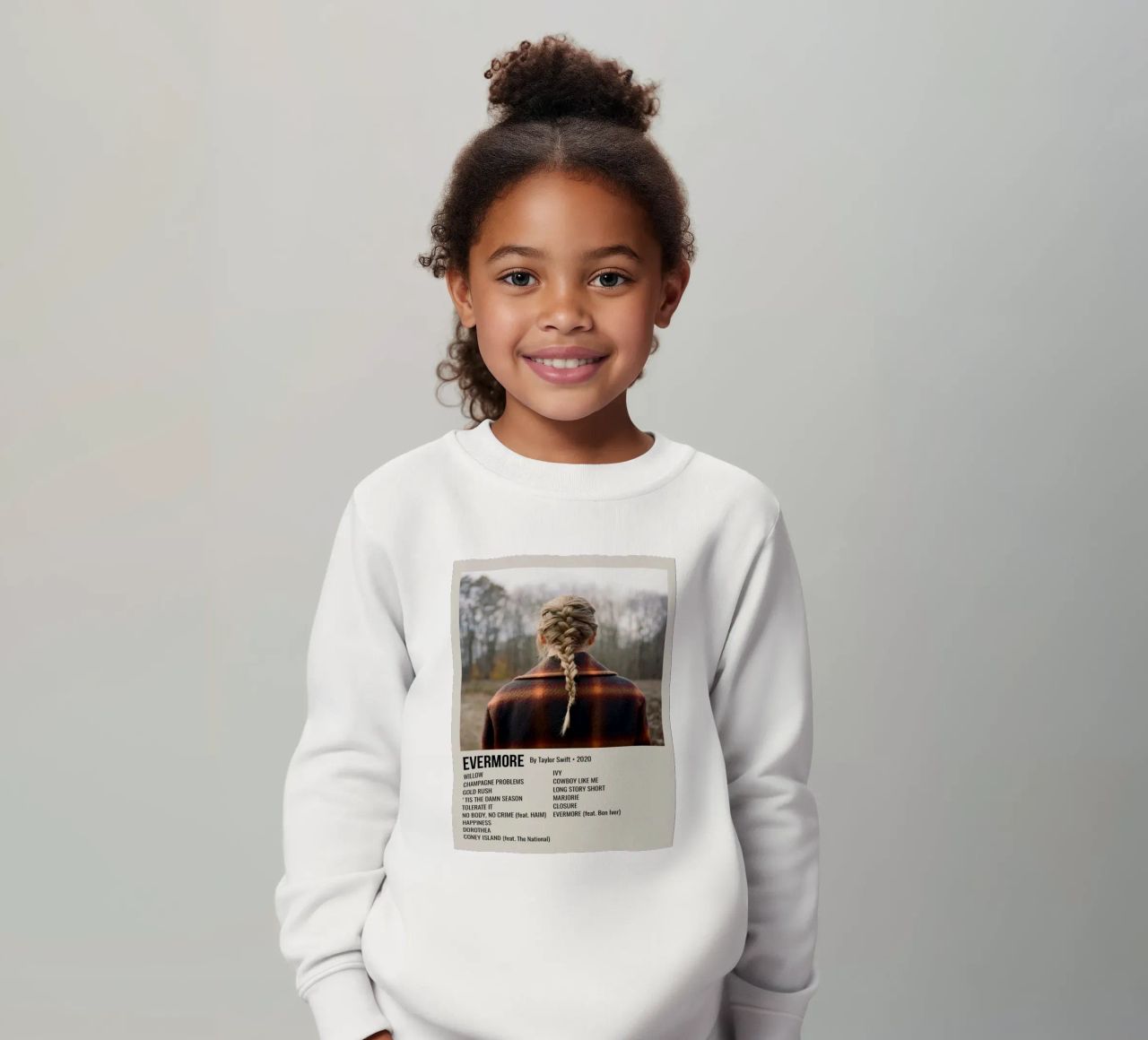 EVERMORE By Taylor Swift • 2020 felpa bambino da SoundStudio