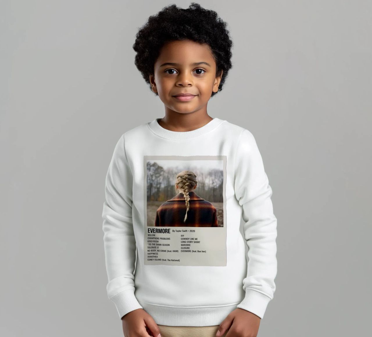 EVERMORE By Taylor Swift • 2020 felpa bambino da SoundStudio